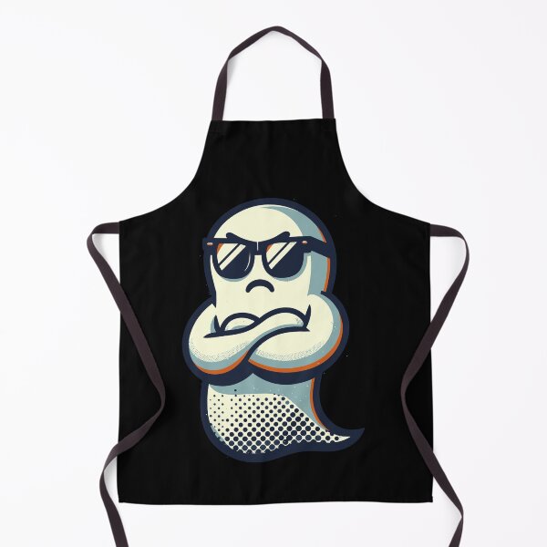 Item preview, Cool Ghost Vintage Art Style Funny Halloween Party designed and sold by LuminOrb.