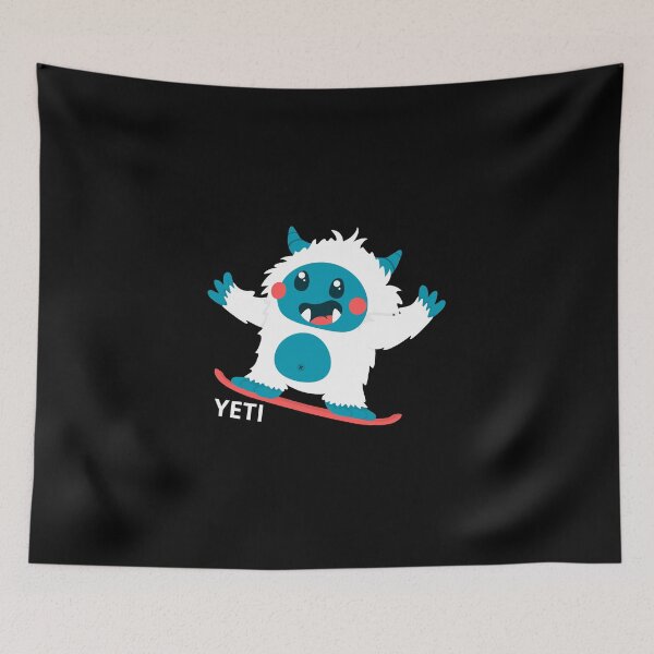 Item preview, Snowboarding Yeti designed and sold by aipolohu.