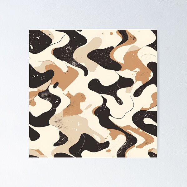 Item preview, Fluid Watercolor Wave Pattern designed and sold by Windy-market.