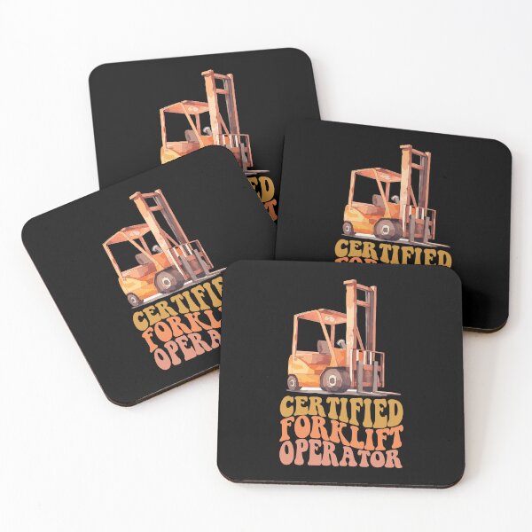 Item preview, Certified Forklift Operator - in yellow designed and sold by EmeraldeaArt.
