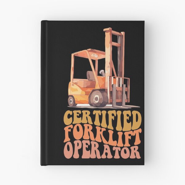 Item preview, Certified Forklift Operator - in yellow designed and sold by EmeraldeaArt.