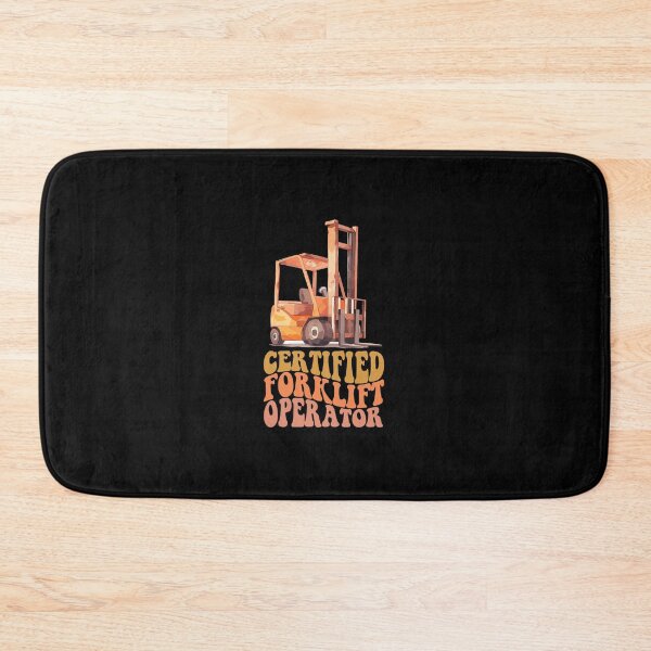Item preview, Certified Forklift Operator - in yellow designed and sold by EmeraldeaArt.