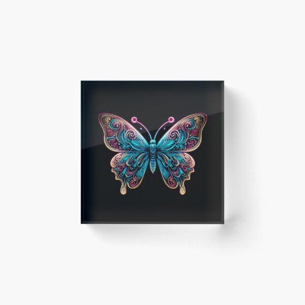 Item preview, Neon Butterfly of Grace designed and sold by DD Design.