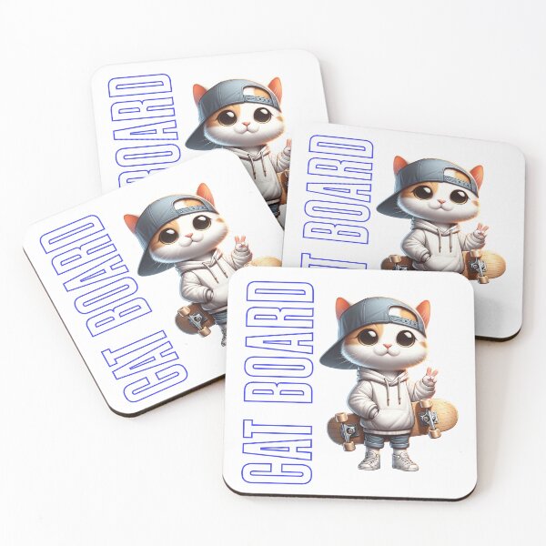 Item preview, The coolest skater cat in the neighborhood designed and sold by 0penvimark.