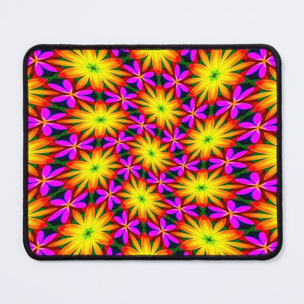 Item preview, Elegant Orange Flower Pattern designed and sold by Patternflower.