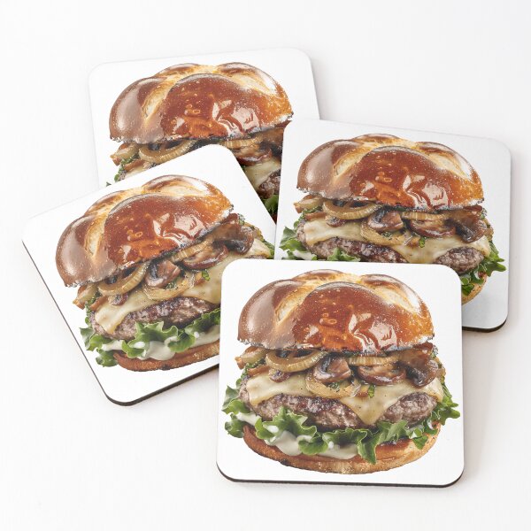 Item preview, Truffle Swiss Pretzel Burger - Banging Burger Series designed and sold by Swayzdesigns.