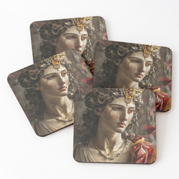 Item preview, Greek Goddess Hera Abstract Artwork designed and sold by All Souls Dream.