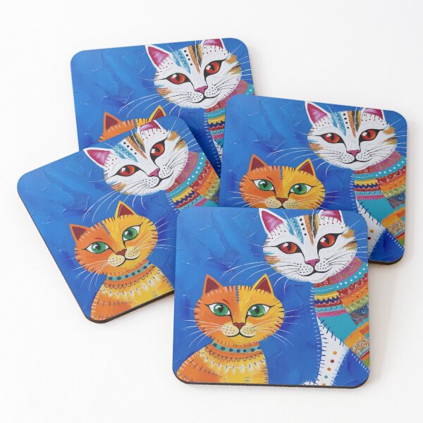 Item preview, Duo of Cats v2 designed and sold by FatGiantCat.