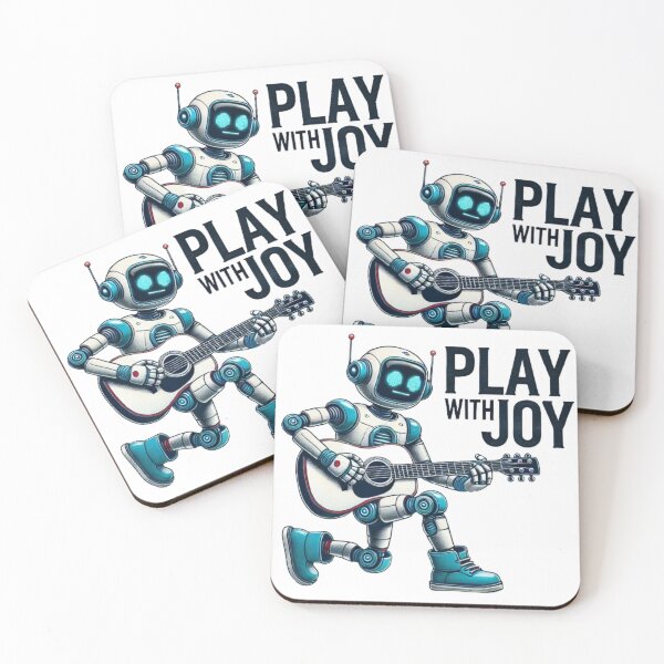 Item preview, Play with Joy Robot - Fun and Musical Design designed and sold by NattyGe.