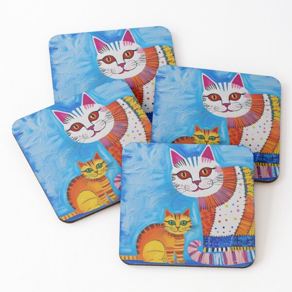 Item preview, Duo of Cats v3 designed and sold by FatGiantCat.
