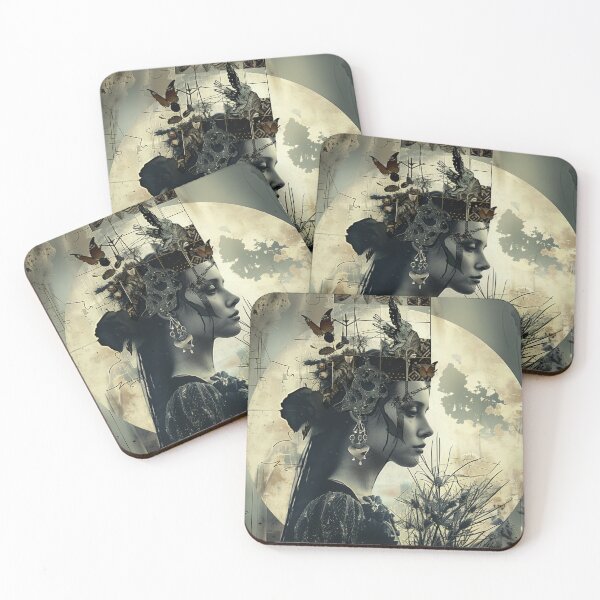 Item preview, Dark Goddess Hecate Art Print designed and sold by All Souls Dream.