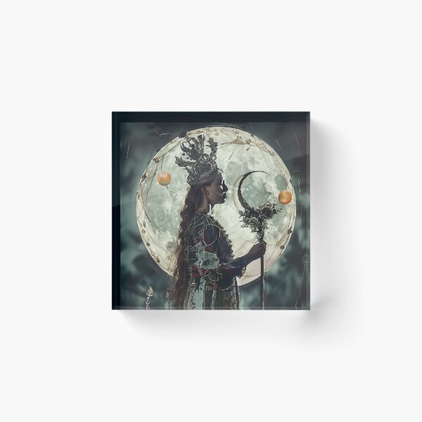 Item preview, Pagan Witch Goddess Hecate Art designed and sold by All Souls Dream.