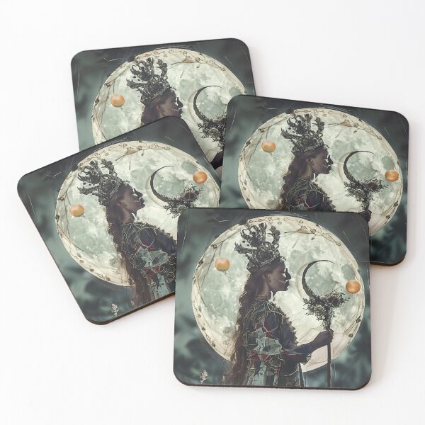 Item preview, Pagan Witch Goddess Hecate Art designed and sold by All Souls Dream.
