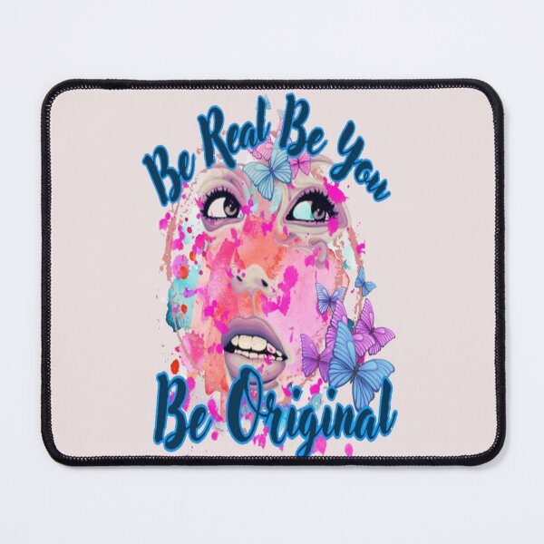 Item preview, Be Real Be You Be Original ,  Bohemian design, Abstraction, bold colorful abstract playful design inspired by nature designed and sold by Adri Barnard.