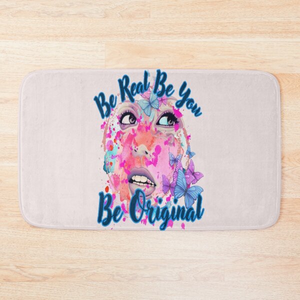 Item preview, Be Real Be You Be Original ,  Bohemian design, Abstraction, bold colorful abstract playful design inspired by nature designed and sold by Adri Barnard.