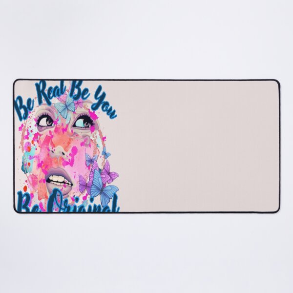 Item preview, Be Real Be You Be Original ,  Bohemian design, Abstraction, bold colorful abstract playful design inspired by nature designed and sold by Adri Barnard.