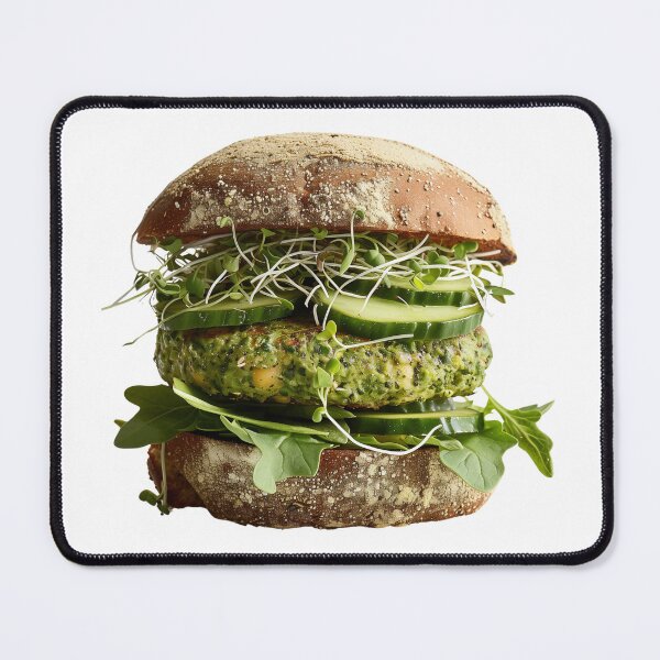 Item preview, Green Goddess Vegan Burger - Banging Burger Series designed and sold by Swayzdesigns.