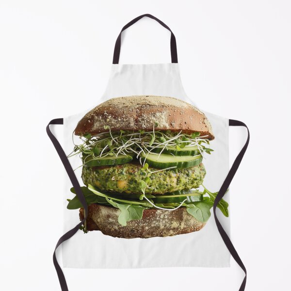 Item preview, Green Goddess Vegan Burger - Banging Burger Series designed and sold by Swayzdesigns.