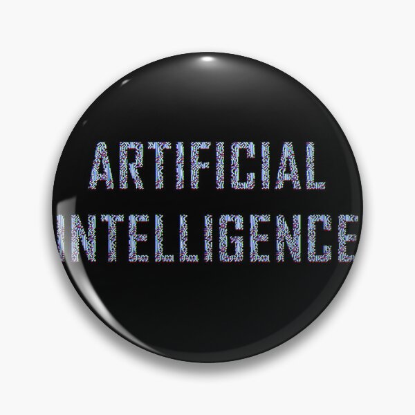 Item preview, Artificial intelligence glitch blue designed and sold by Warrioll.