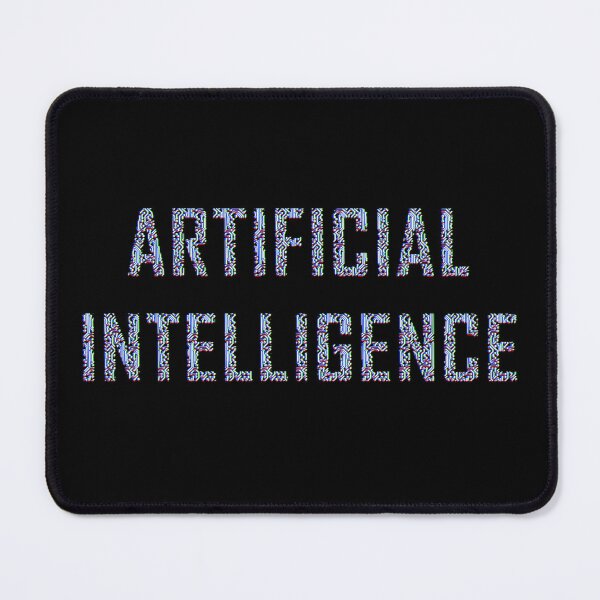 Item preview, Artificial intelligence glitch blue designed and sold by Warrioll.