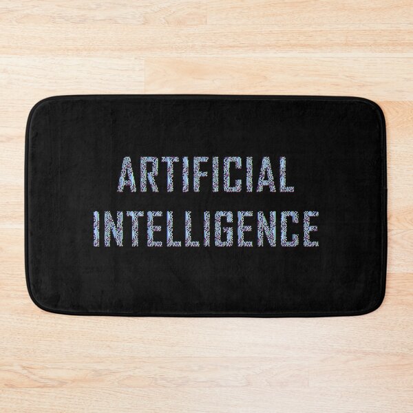 Item preview, Artificial intelligence glitch blue designed and sold by Warrioll.