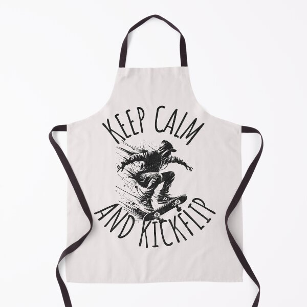 Item preview, Keep Calm and Kickflip Skateboard Quote designed and sold by ZeptepiTrends.