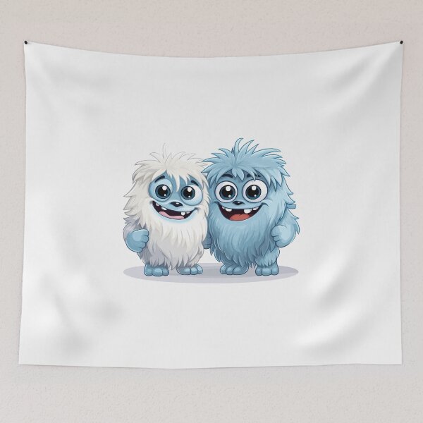 Item preview, Two Yeti drawings designed and sold by aipolohu.