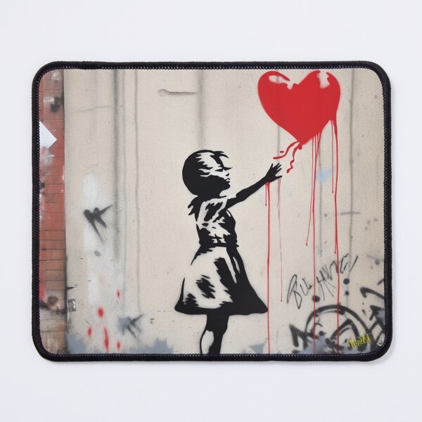 Item preview, bansky street little girl designed and sold by AnthonwHels.