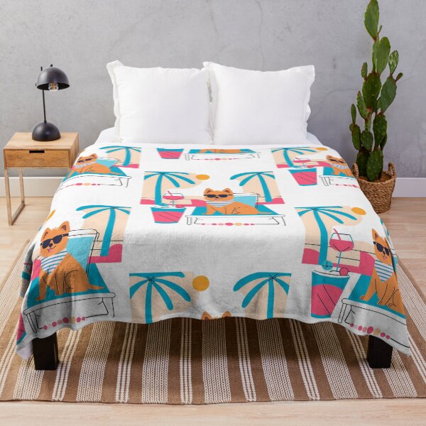 Item preview, dog on the beach - Summer vibes designed and sold by All-About-Life.