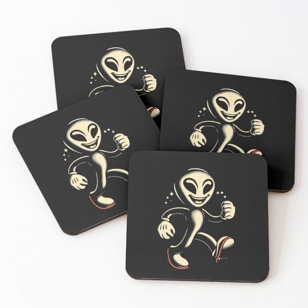 Item preview, Retro Vintage Alien Halloween Costume Decoration designed and sold by LuminOrb.