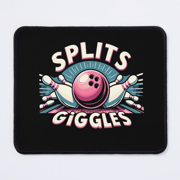 Item preview, Splits 'N Giggles Funny Bowling Team Bowler Sports Player designed and sold by Dressed For Duty.