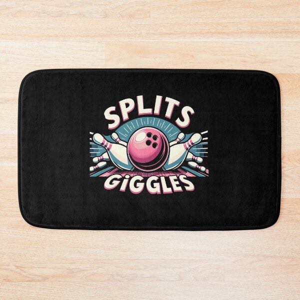 Item preview, Splits 'N Giggles Funny Bowling Team Bowler Sports Player designed and sold by Dressed For  Duty.