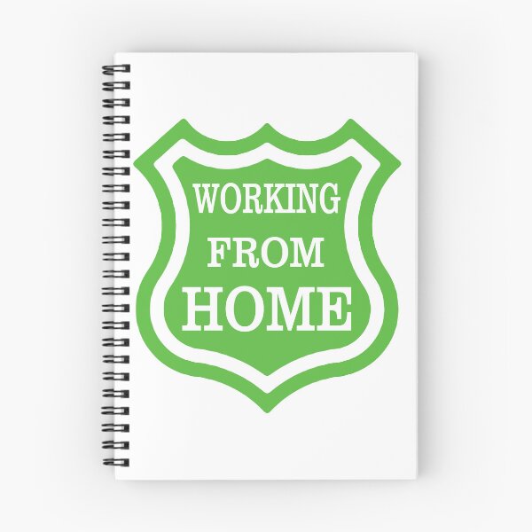 Item preview, Working from Home (GREEN) designed and sold by Dinahspace.
