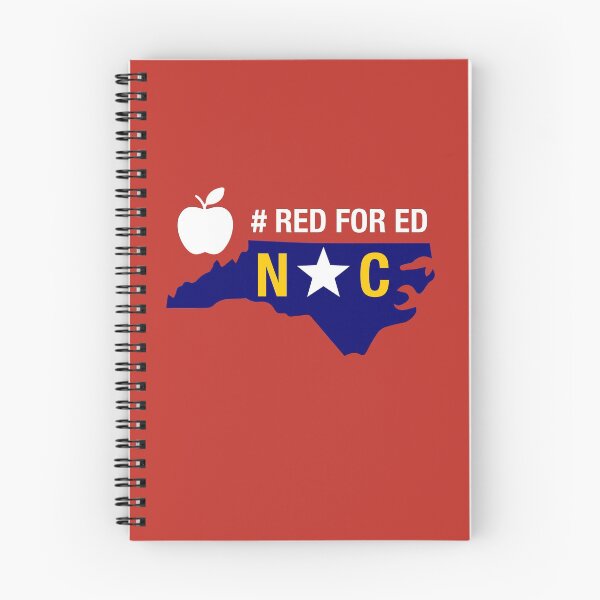 Item preview, NC Teacher Red - North Carolina Red For Ed designed and sold by maxarus.