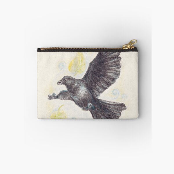Item preview, Hooded Crow mid-flight designed and sold by Trin4ever.