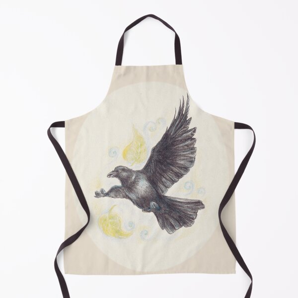 Item preview, Hooded Crow mid-flight designed and sold by Trin4ever.