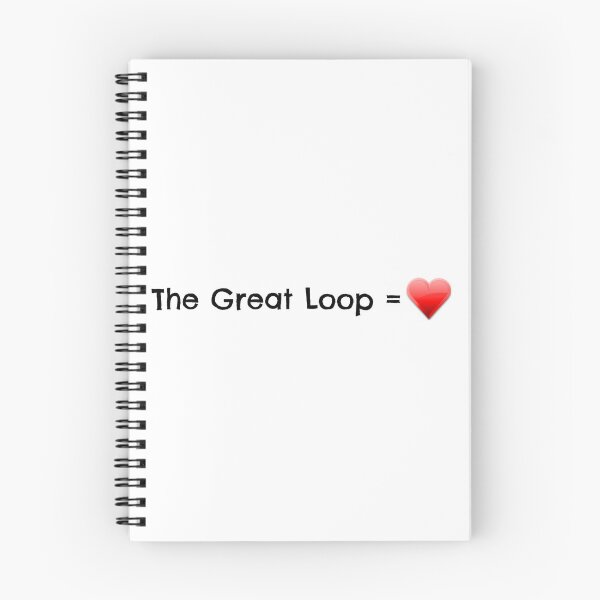 Item preview, The Great Loop Equals Love designed and sold by hobsess.