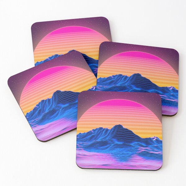 Item preview, Retro-Futuristic Synthwave Sun designed and sold by T G.