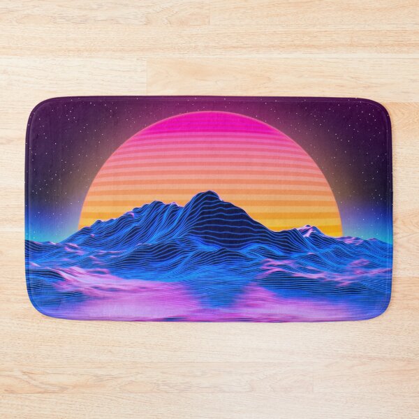 Item preview, Retro-Futuristic Synthwave Sun designed and sold by T G.