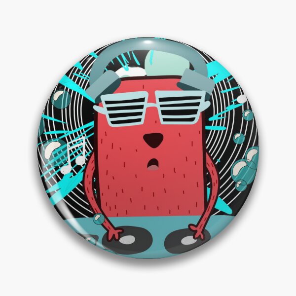 Item preview, The Monster DJ designed and sold by DEZINOMANIA.