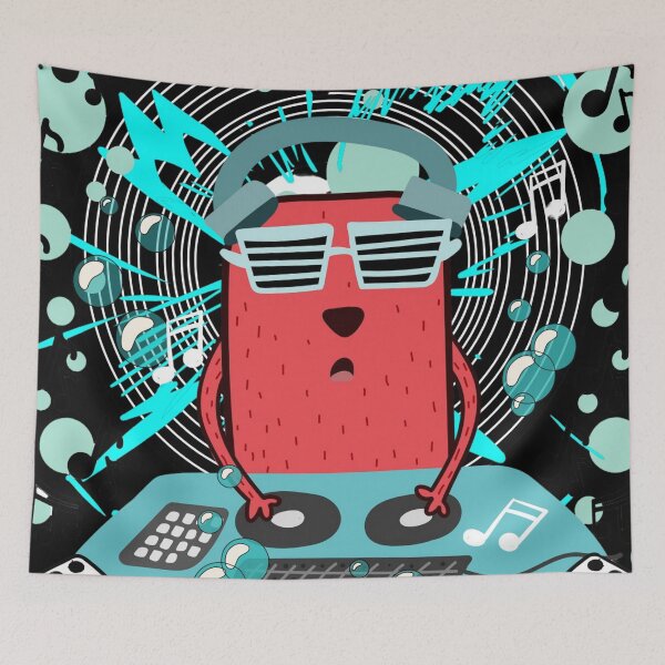 Item preview, The Monster DJ designed and sold by DEZINOMANIA.