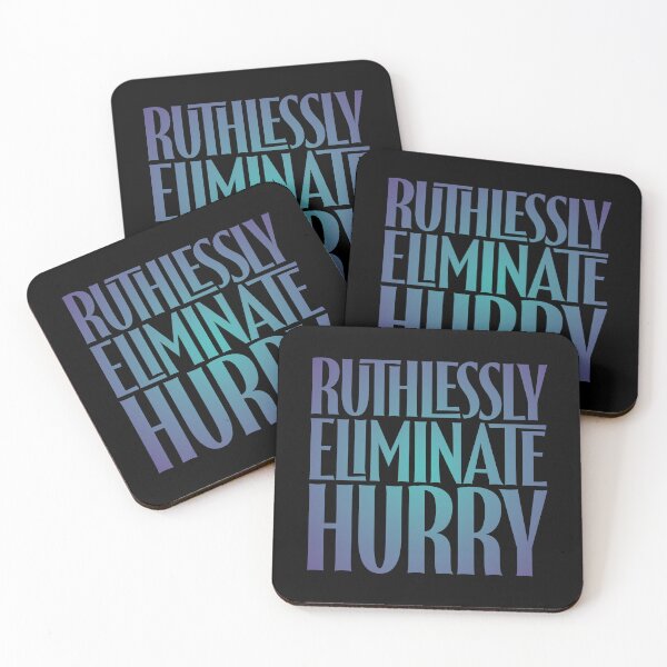 Item preview, Ruthlessly eliminate hurry. v.1 designed and sold by x1brett.