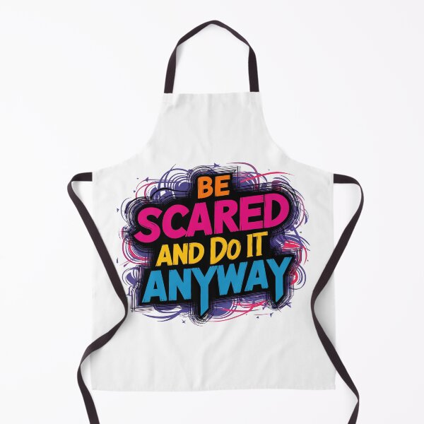 Item preview, Be Scared And Do It Anyway designed and sold by Angry Swan Designs.