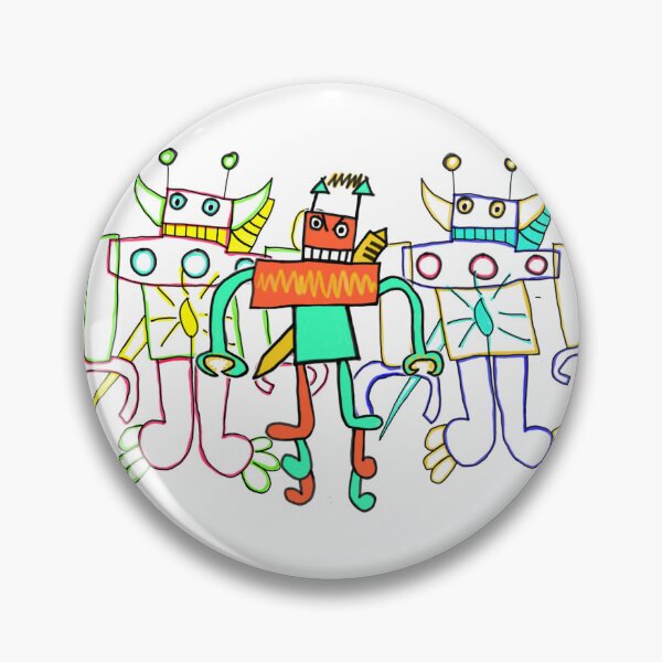 Item preview, El rey robot de An Hang y sus guardias designed and sold by Childish-Works.