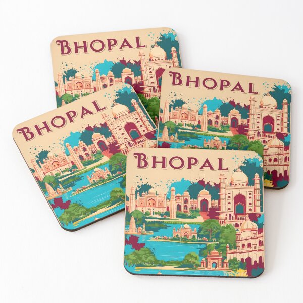 Item preview, Bhopal India Vintage Travel Tourism  designed and sold by TravelersGems.