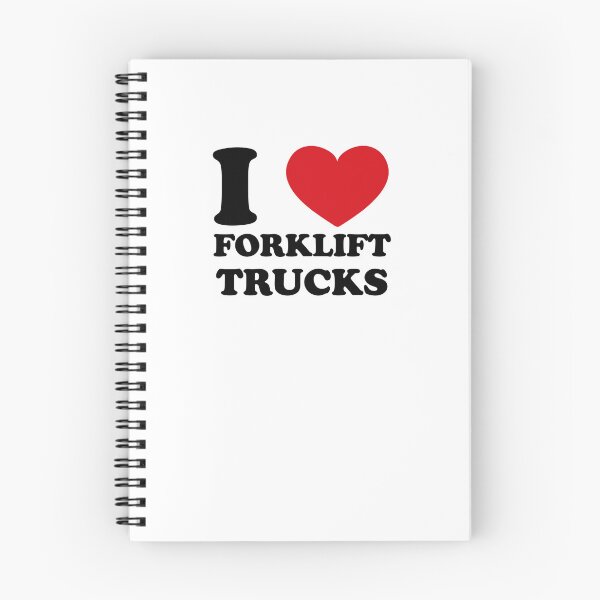 Item preview, I love forklift trucks designed and sold by EmeraldeaArt.