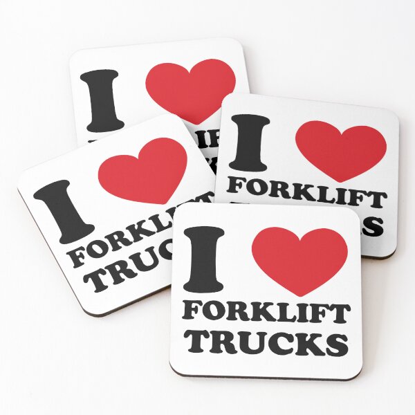Item preview, I love forklift trucks designed and sold by EmeraldeaArt.