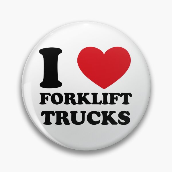 Item preview, I love forklift trucks designed and sold by EmeraldeaArt.