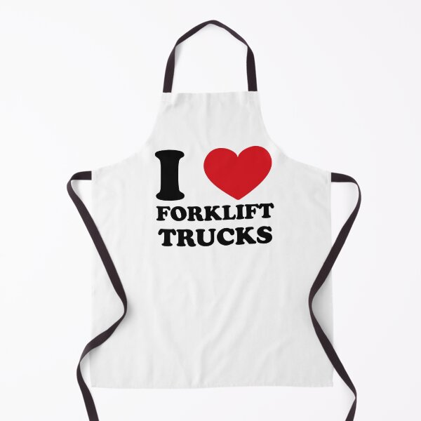 Item preview, I love forklift trucks designed and sold by EmeraldeaArt.