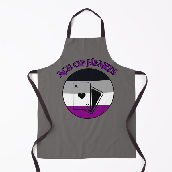 Item preview, Ace of Hearts - LGBTQIA+ Support designed and sold by SuchWowDesign.